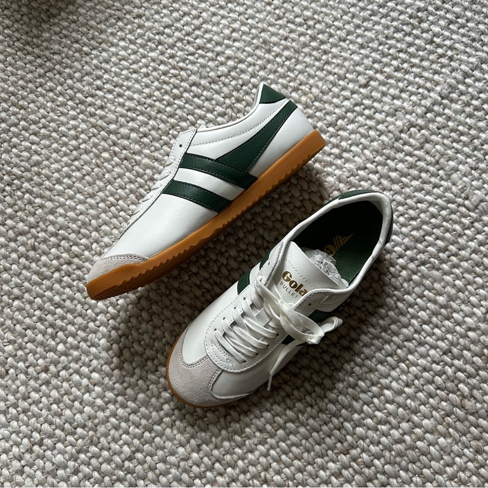 NEW WITH BOX Gola Bullet Leather Sneakers